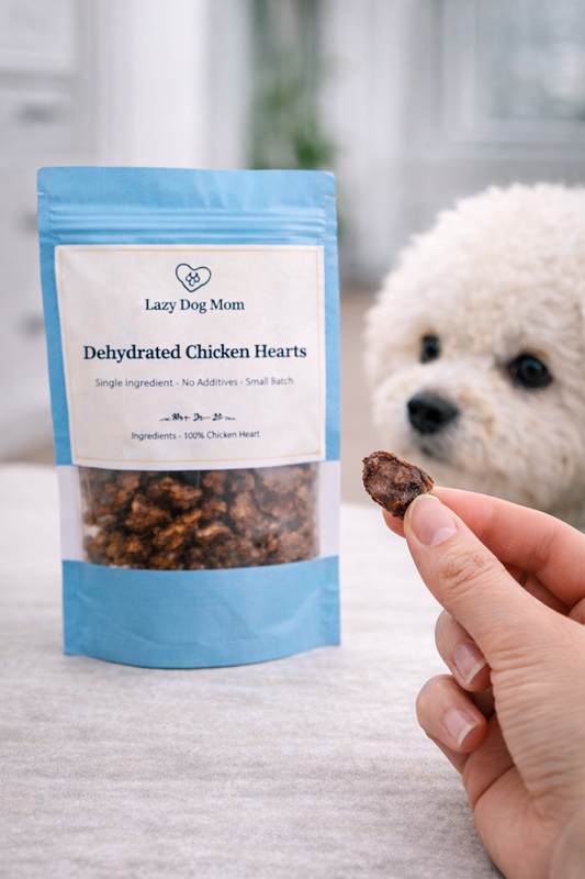 Dehydrated Chicken Hearts