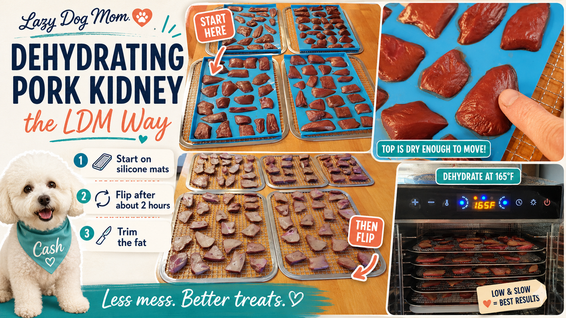 How to Dehydrate Pork Kidney for Dogs Without the Mess