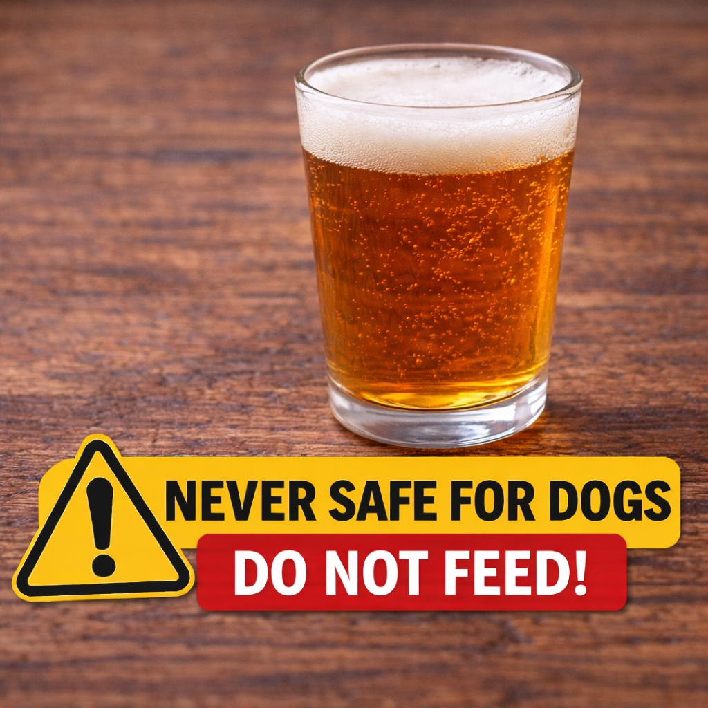 Can Dogs Drink Alcohol?