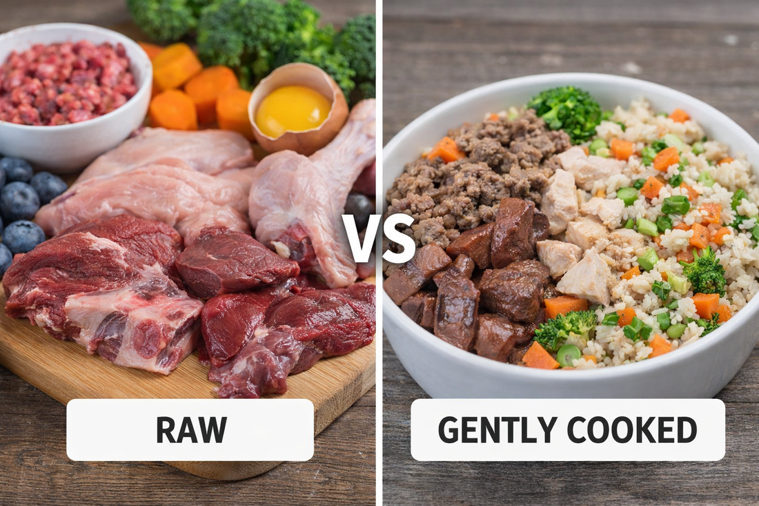 Raw vs Gently Cooked: What Changes Inside Food