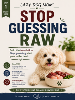 Raw Feeding for Dogs made Simple: Stop Guessing Raw