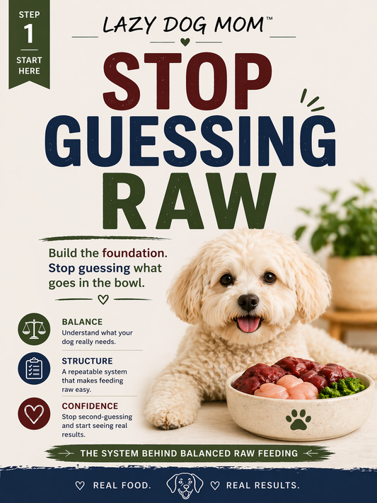 Raw Feeding for Dogs made Simple: Stop Guessing Raw