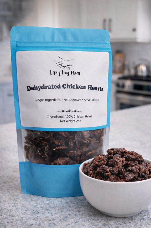 Dehydrated Chicken Hearts