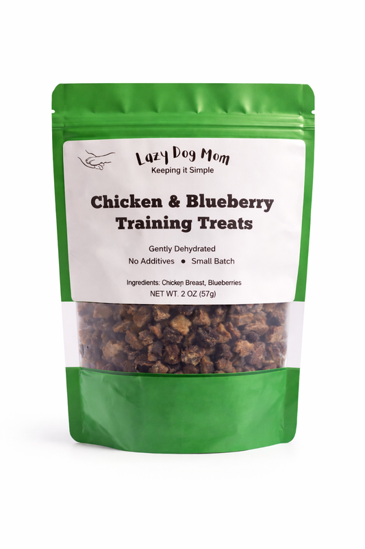 Chicken and Blueberry Training Treats