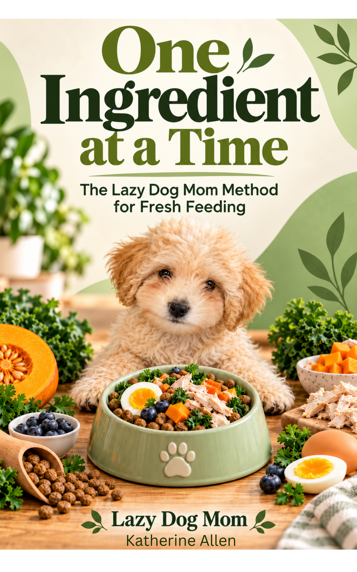 One Ingredient at a Time fresh dog food book by Lazy Dog Mom