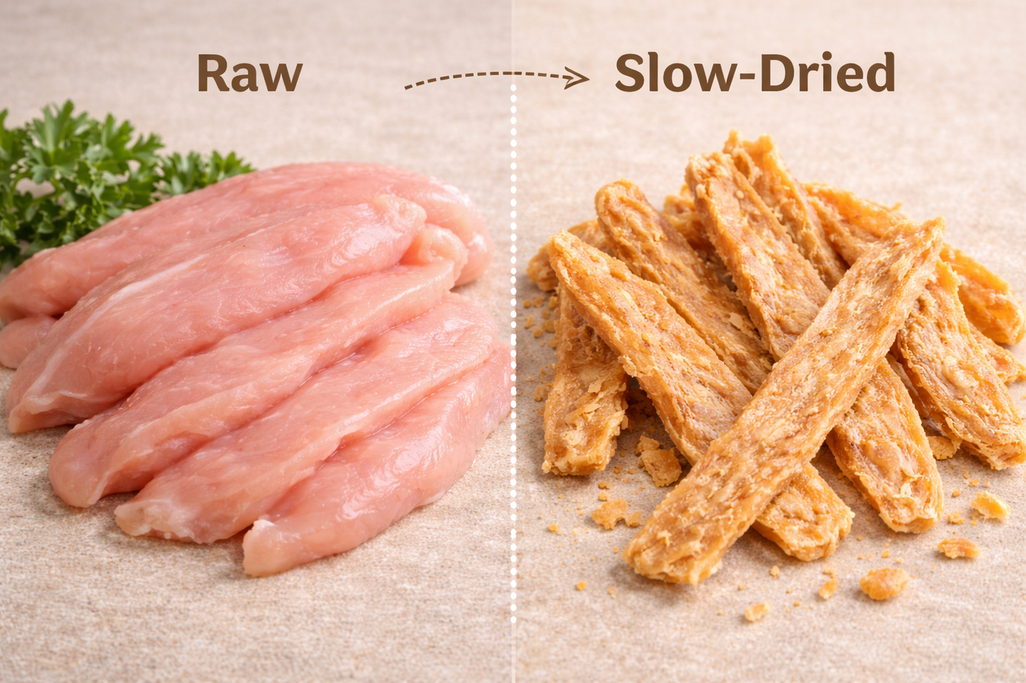 Dehydrated Chicken Chews